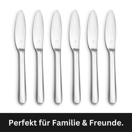 Anirius Besteckmesser Set ergonomischer Griff