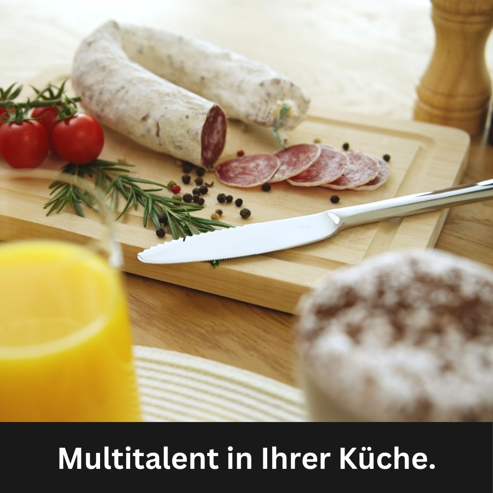 Das zweischneidige Besteckmesser Set
